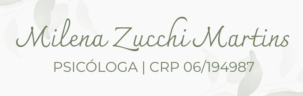 Psicóloga Milena Zucchi Martins